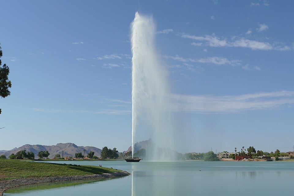 파운틴힐스 분수공원 (Fountain Park, Fountain Hills) 여행 추천 - 로드트립