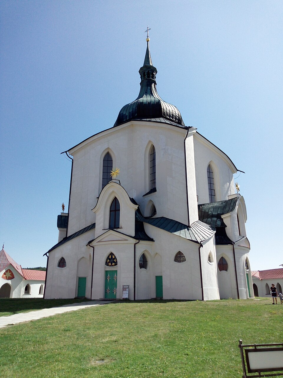 젤레나 호라 성 요한 네포무크 순례교회 (Pilgrimage Church of St. John of Nepomuk at Zelená Hora) 여행 추천 - 로드트립