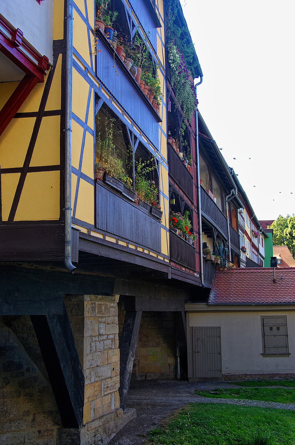 에르푸르트 크레머 다리 (Krämerbrücke Erfurt) 여행 추천 - 로드트립