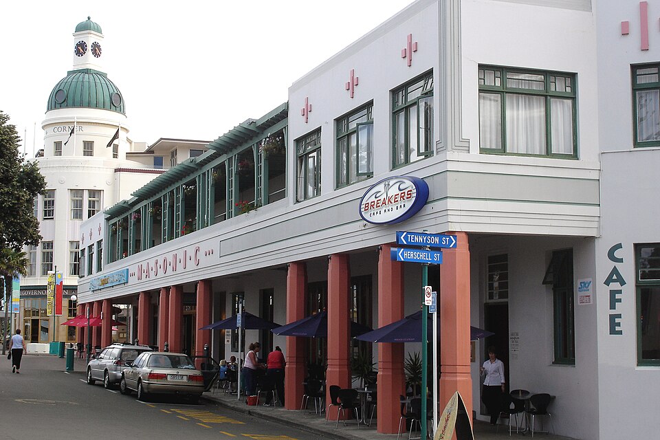네이피어 아르데코 역사거리 (Napier Art Deco Quarter) 여행 추천 - 로드트립