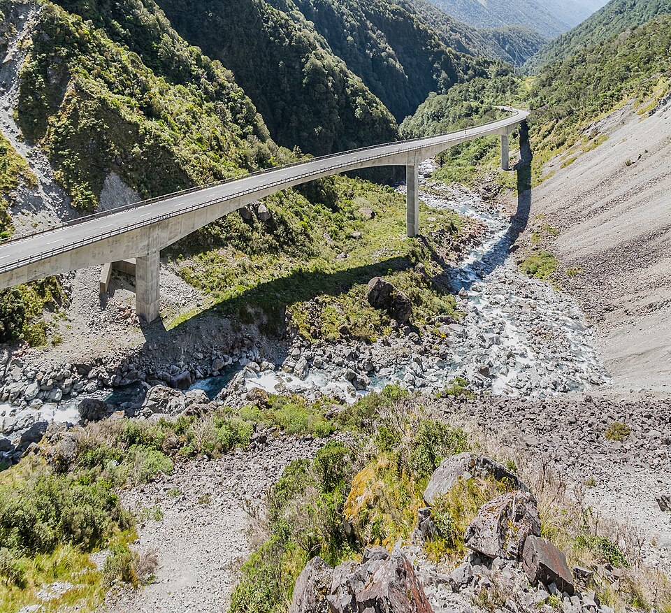 오티라 고가교·오티라 협곡 전망 (Otira Viaduct / Ōtira Gorge) 여행 추천 - 로드트립