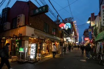 센니치마에도구야스지상가 여행 추천 - 메고지고