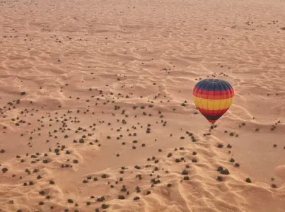 두바이 사막 열기구 (Dubai Desert Hot Air Balloon) 여행 추천 - 로드트립