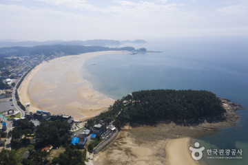 만리포 미소카라반 여행 추천 - 메고지고
