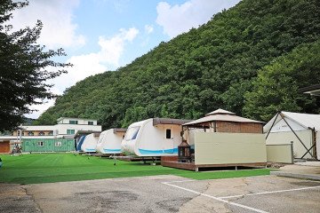 더존카라반글램핑 여행 추천 - 메고지고