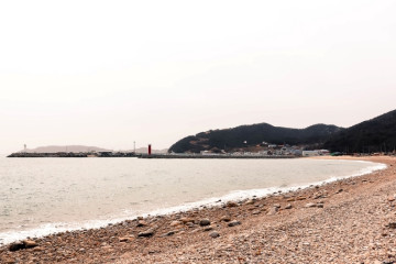 대청도 농여해변 여행 추천 - 메고지고