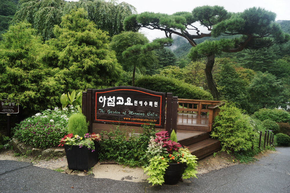 아침고요수목원 여행 추천 - 메고지고